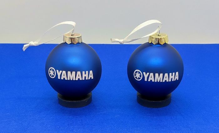 Boule de noël bleu - photo numéro 2