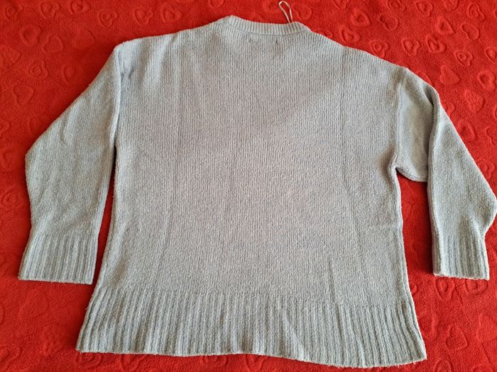 Pull en laine Bleu pour l'hiver xl - photo numéro 2