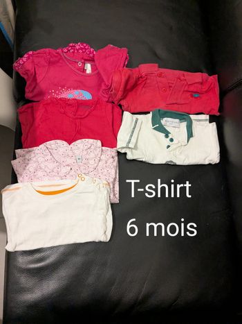Lot vêtements 6 mois
