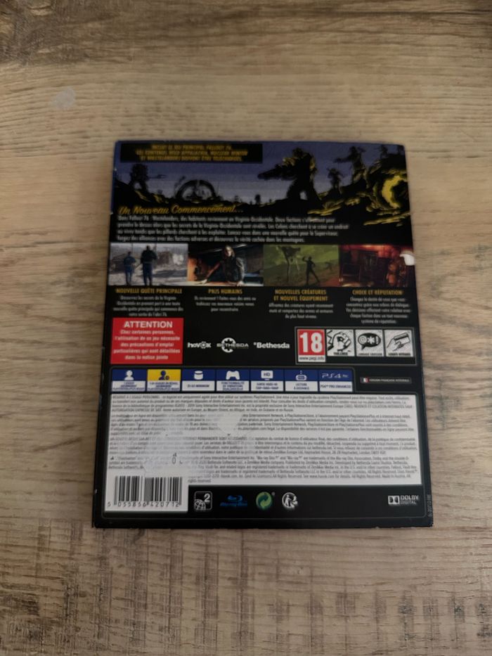 Ps4 fallout 76 Wastelands - photo numéro 2