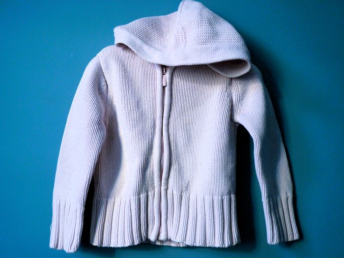 Gilet Fille Okaïdi 4 ans veste capuche TBE sport rose zippé