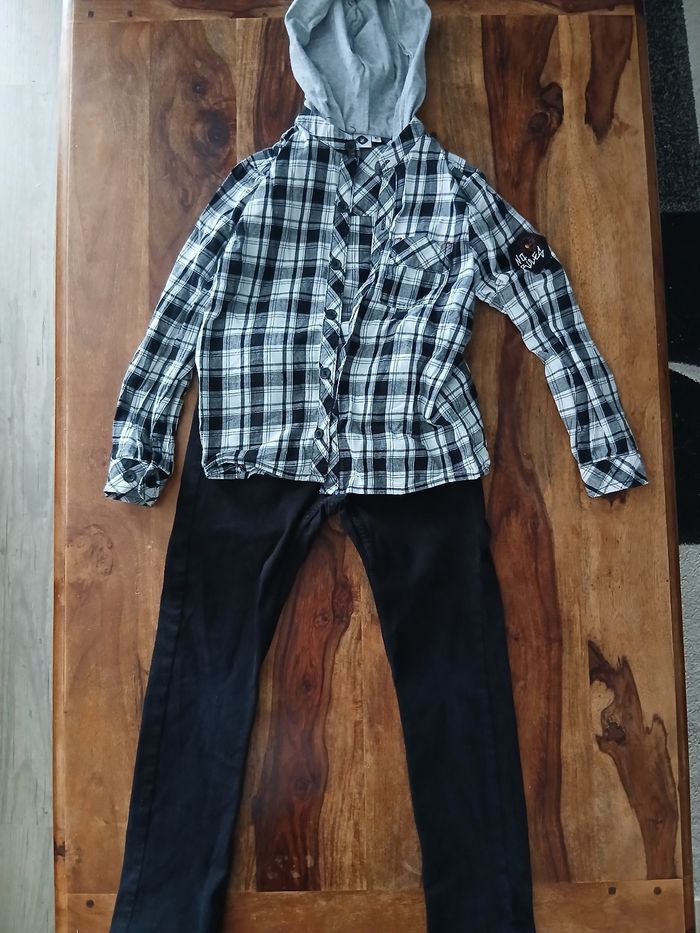 Ensemble chemise pantalon garçon 6 ans