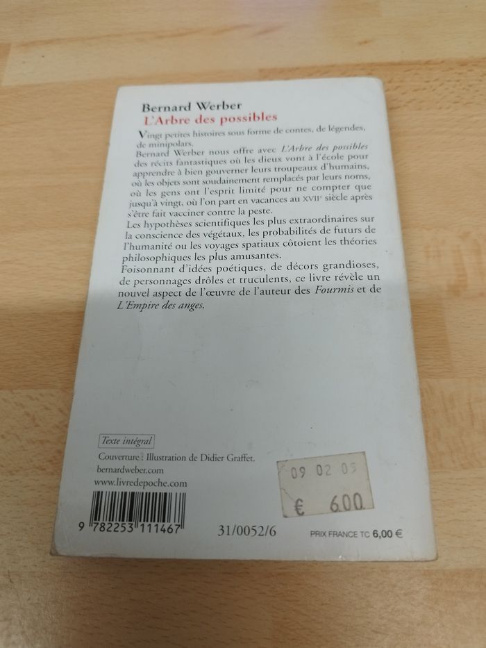 Bernard Werber
L'Arbre des possibles et autres histoires - photo numéro 2