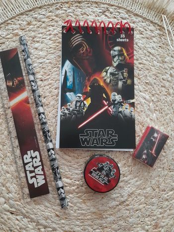 Carnet,crayon Star Wars