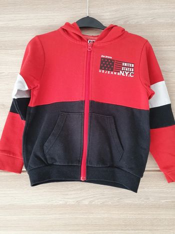 Veste zippée 6 ans