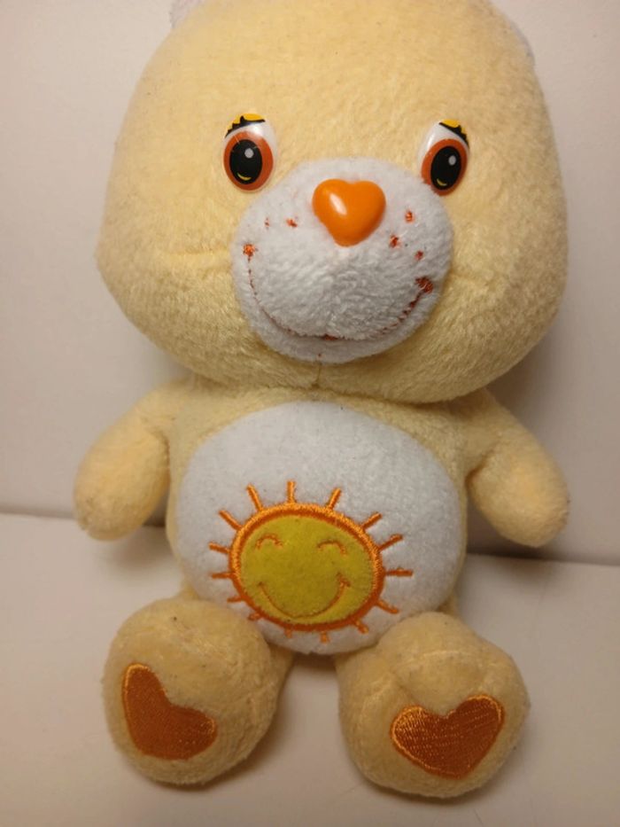 Peluche bisounours jaune Funshine - photo numéro 4