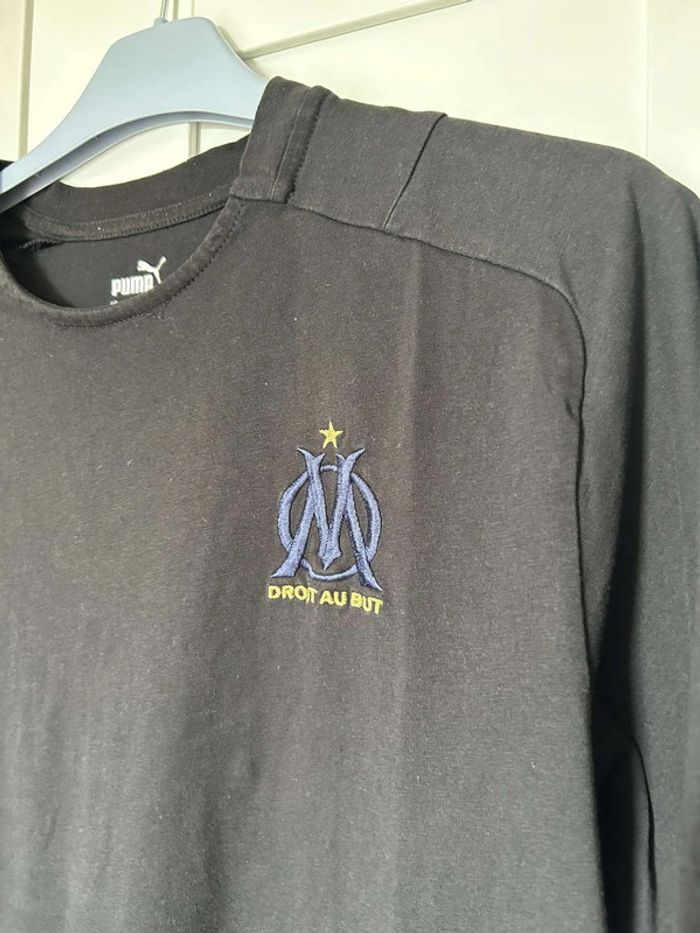 T-shirt à manches courtes foot Olympique de Marseille en coton - photo numéro 9