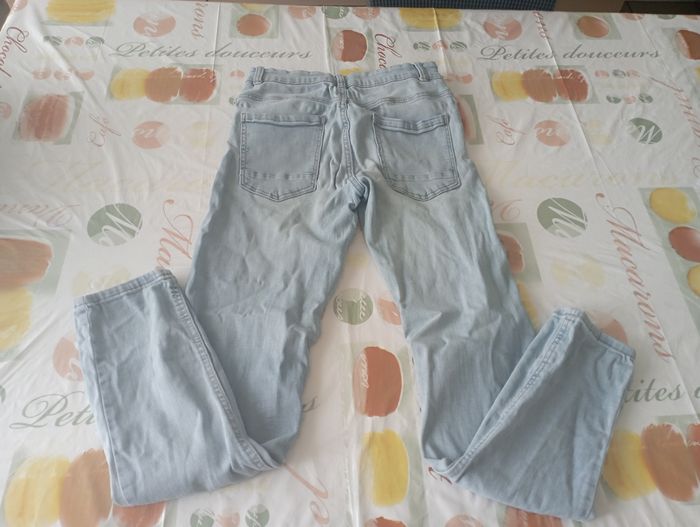 Jean bleu clair skinny Kiabi 12 ans 2€ - photo numéro 3