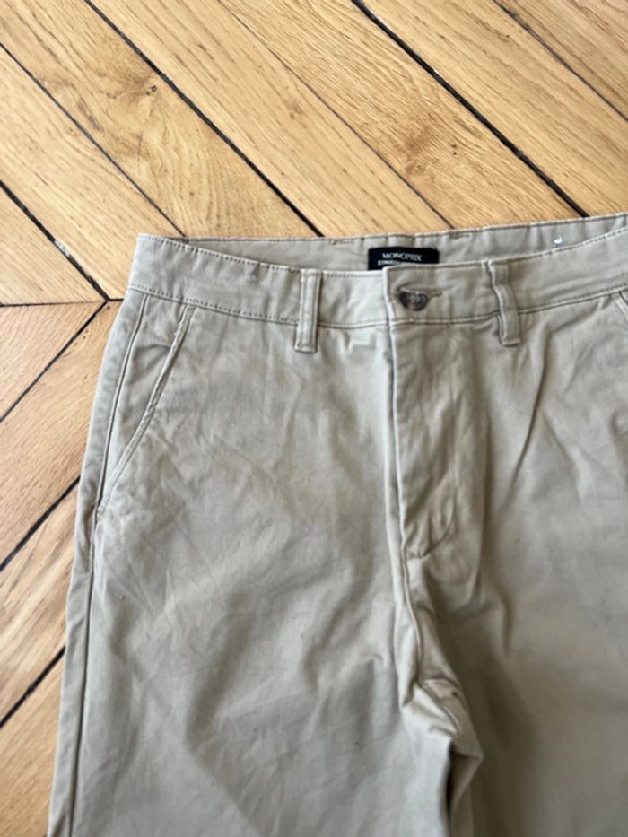 Chino Monoprix beige 38 - photo numéro 2