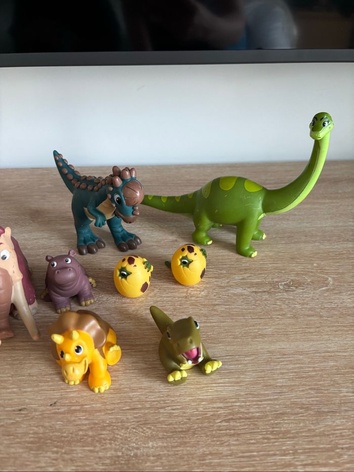 Lot de 9 figurines dinosaures altaya animaux préhistorique - photo numéro 3