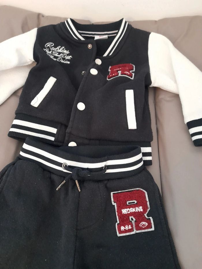 Ensemble redskins garçon 18 mois - photo numéro 2