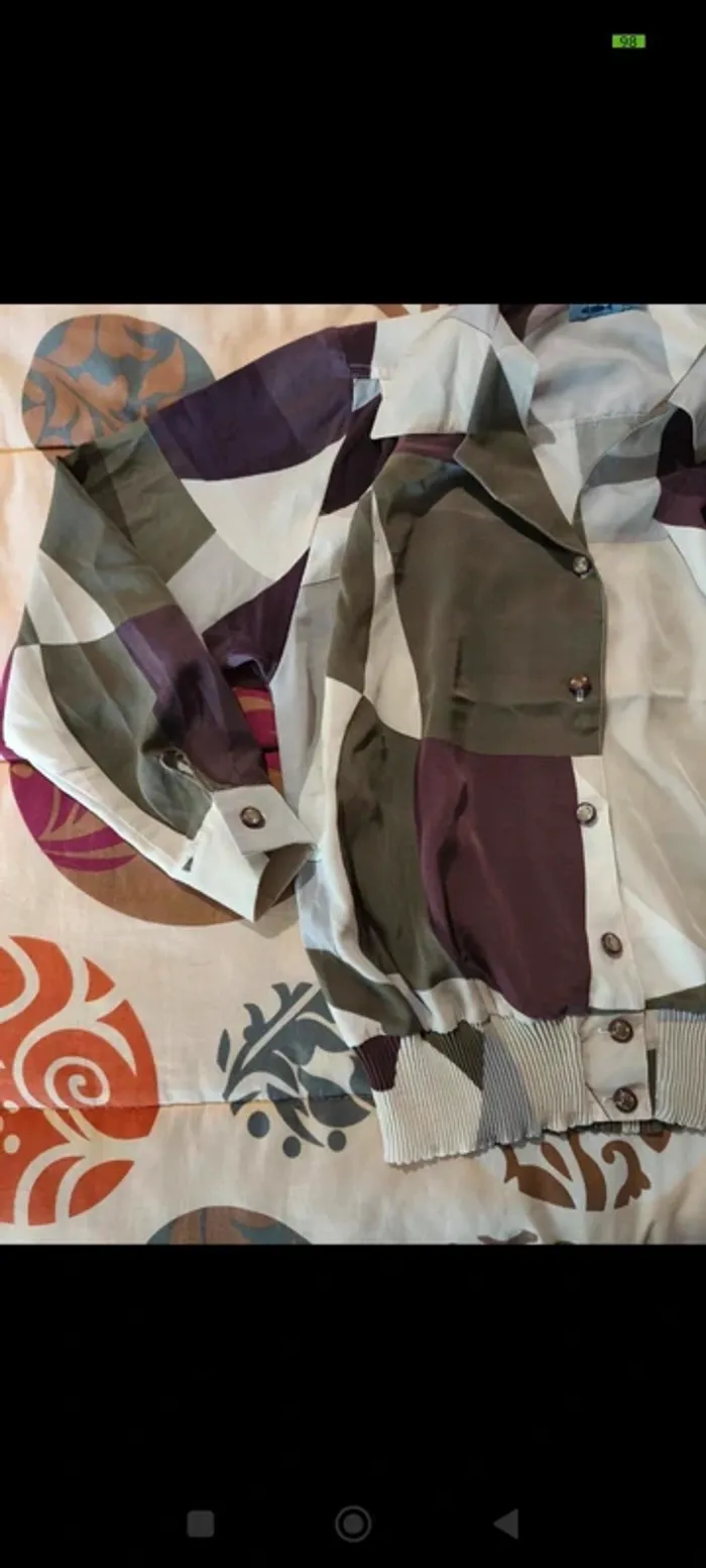 Veste Vintage Les 3 poissons T 46 - photo numéro 2