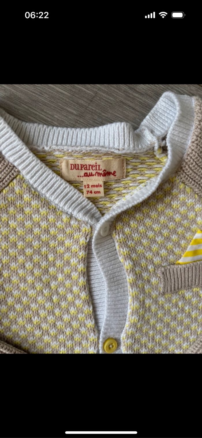Ensemble taille 12 mois - photo numéro 4