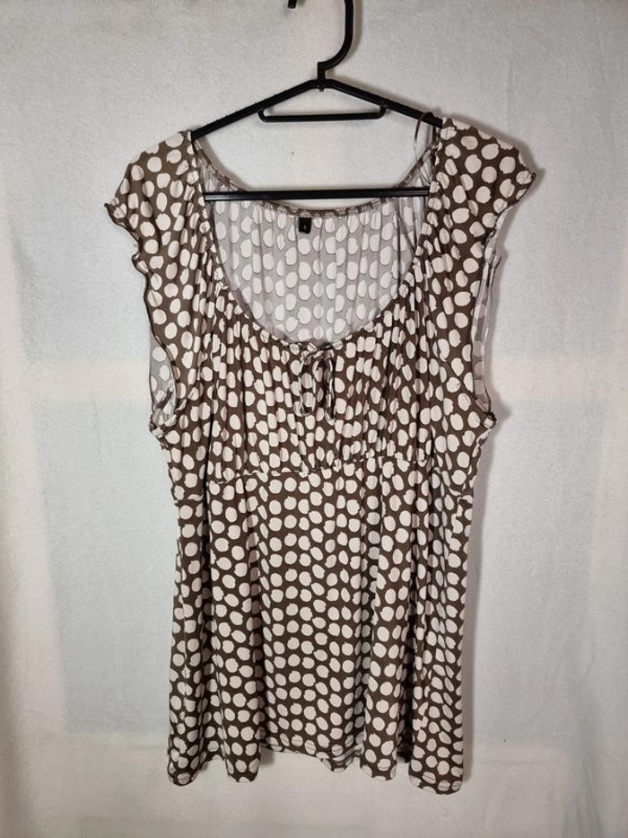 Blouse à pois