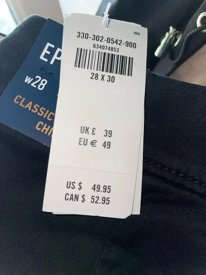Pantalon chino hollister Epic flex w28 l30 - photo numéro 6