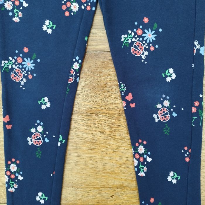 Tregging avec motif fleurs coccinelles - photo numéro 7