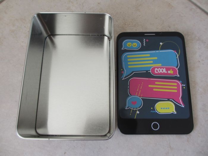 Boîte en métal « Téléphone portable » - photo numéro 2
