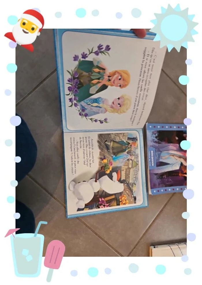 Lot livres la reine des neiges - photo numéro 3