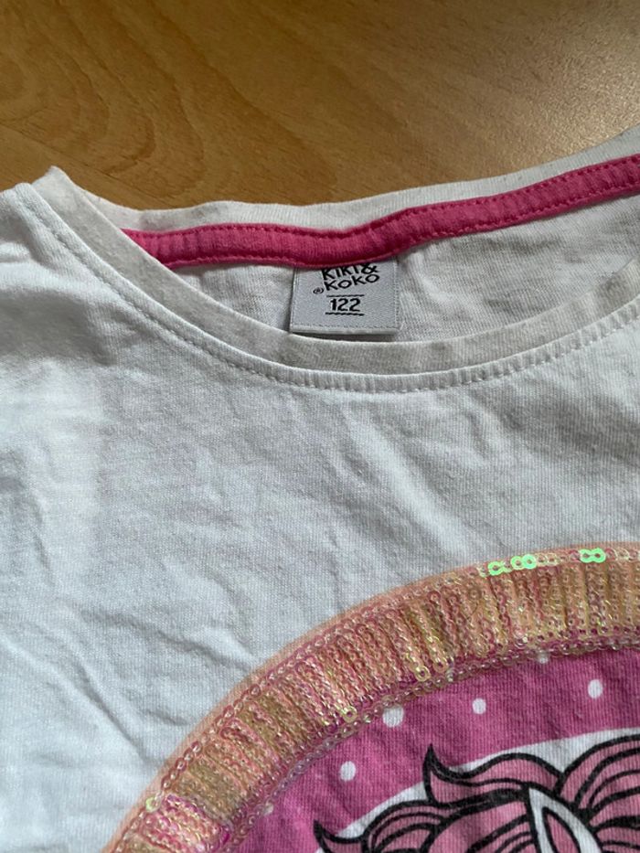 T-shirt manches longues / Pull « have a Nice Day » fin Kiki&Koko Taille 122 - photo numéro 3