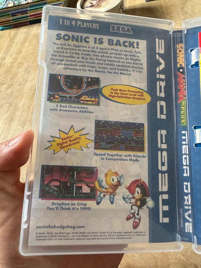 Jeu vidéo Nintendo Switch Sonic Mania Plus Sega Mega Drive collector - photo numéro 4