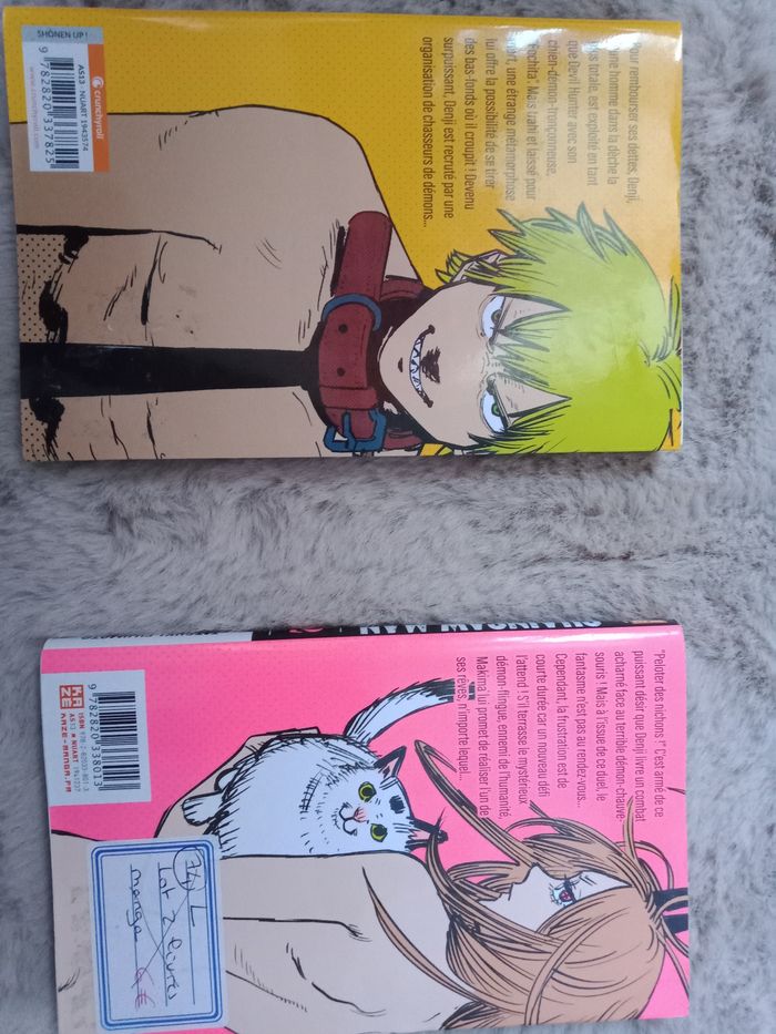 Lot de 2 mangas Chainsaw Man tomes 1 et 2 - photo numéro 3