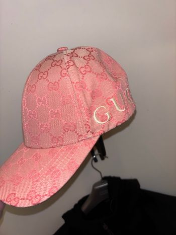 Casquette rose 