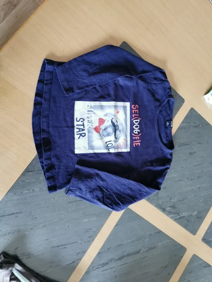 T-shirt manches longues Kiabi 3 ans