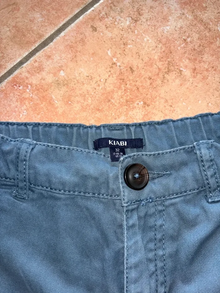 Short bleu Kiabi - photo numéro 3