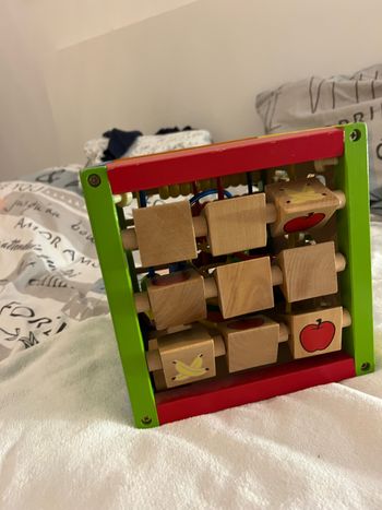cube en bois