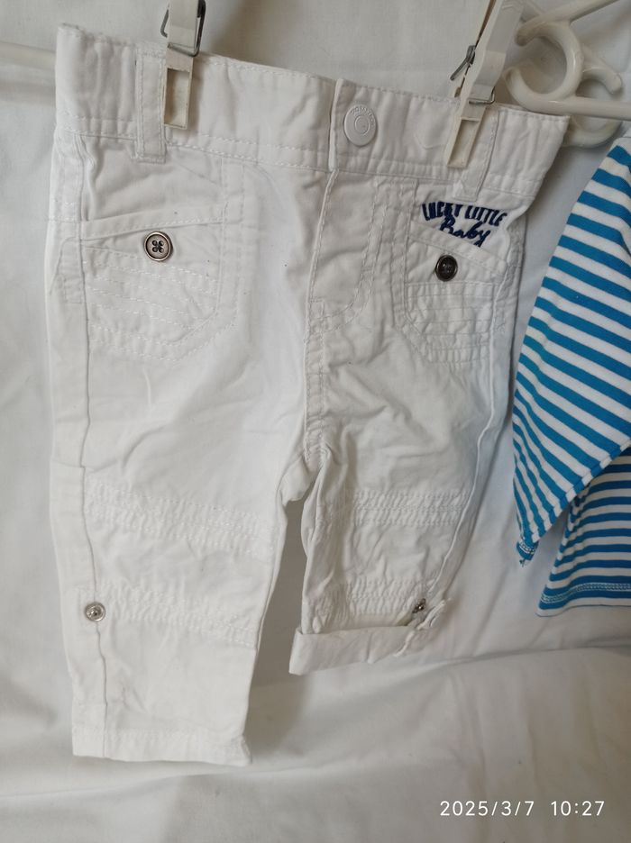 haut et pantalon de  tape à l'oeil 3 mois ref 28 D3 - photo numéro 6