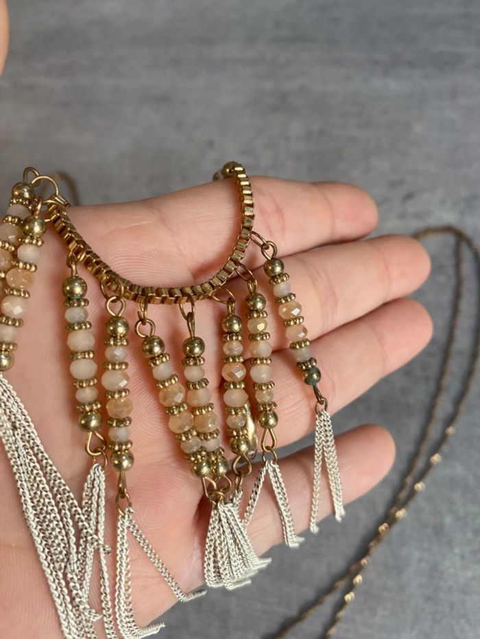 Collier 3 chaînes - photo numéro 3