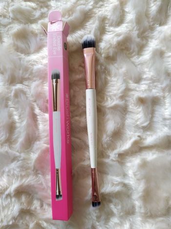 Double ended eye brush Brushworks - Pinceau yeux double embout