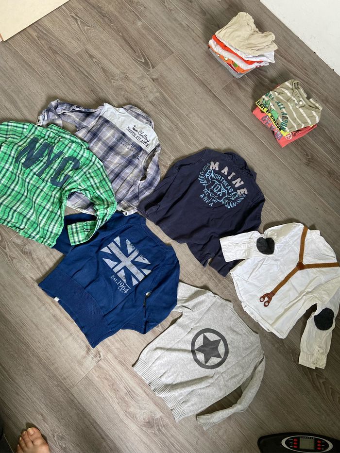 Lot de vêtements garçon 4 ans automne hiver - photo numéro 5
