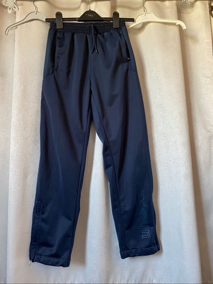 Pantalon de sport jogging bleu marine 10/12 ans Uhlsport