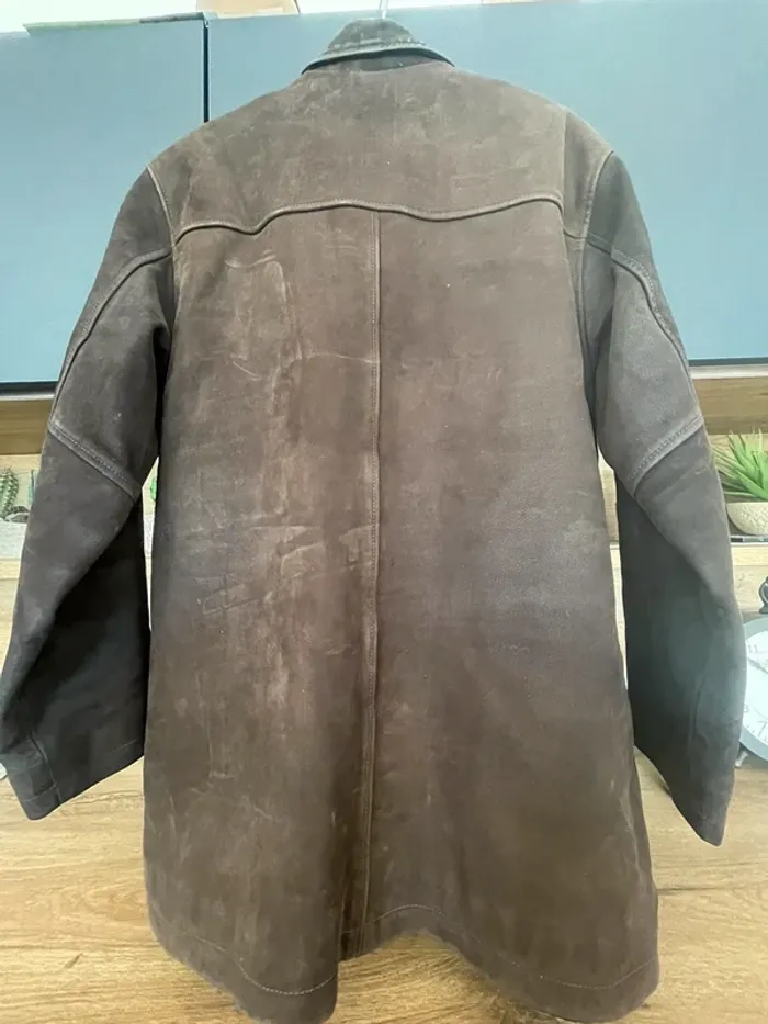 Veste en cuir Serge Hervet - photo numéro 2