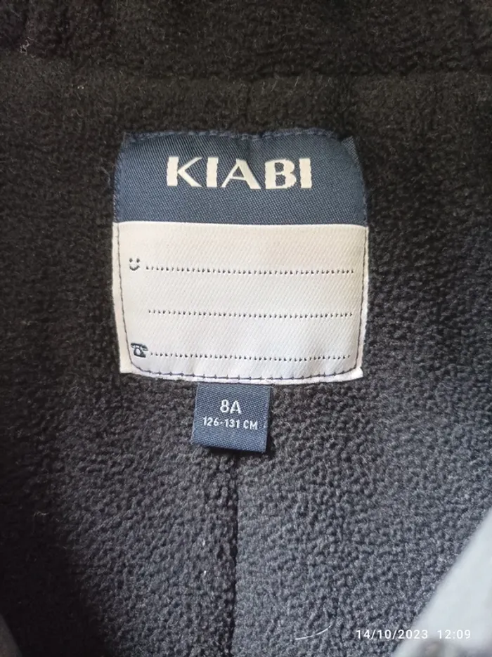 Manteau parka noir fille 8 ans - photo numéro 3