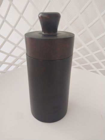 Pot en bois exotique  – Déco chic & pratique