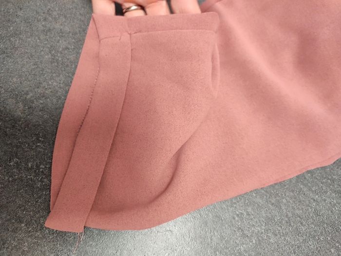 Pantalon droit vieux rose s - photo numéro 14