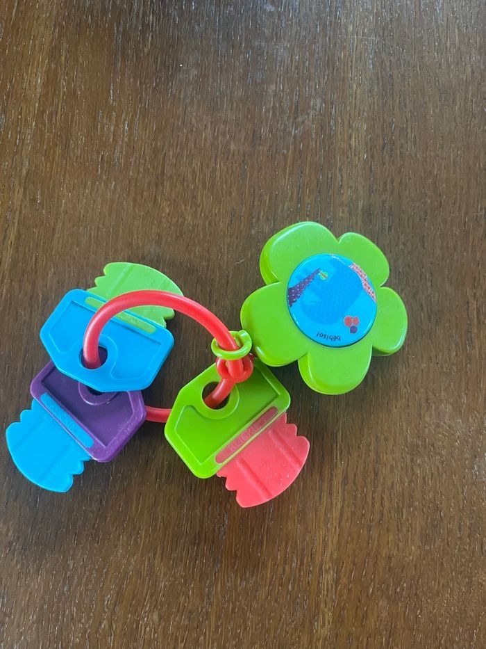 Lot de 2 trousseaux de clés musicaux bébé - photo numéro 3