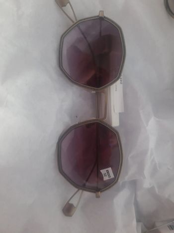 Solaire verres octogonale