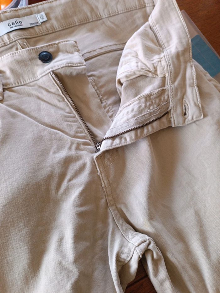 Jean beige Celio 42 - photo numéro 7
