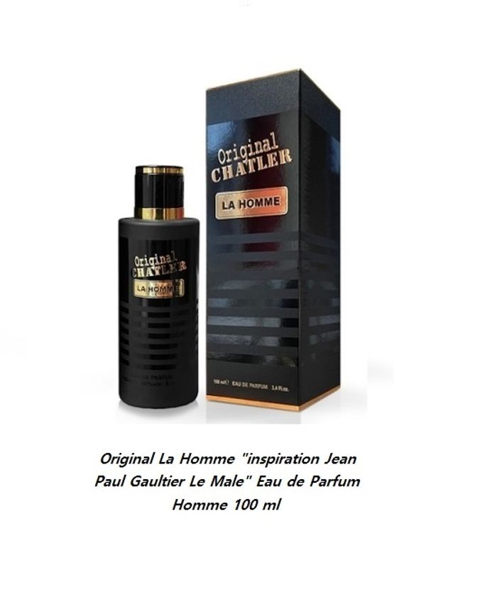 Original La Homme "inspiration Jean Paul Gaultier Le Male" Eau de Parfum Homme 100 ml