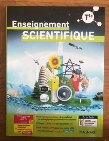 Enseignement scientifique Terminale - livre de l’élève - édition 2020