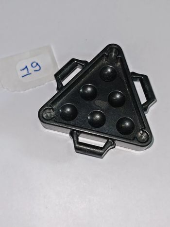 Playmobil triangle noir boulet de canon  pirates