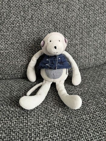 Doudou singe Moulin Roty