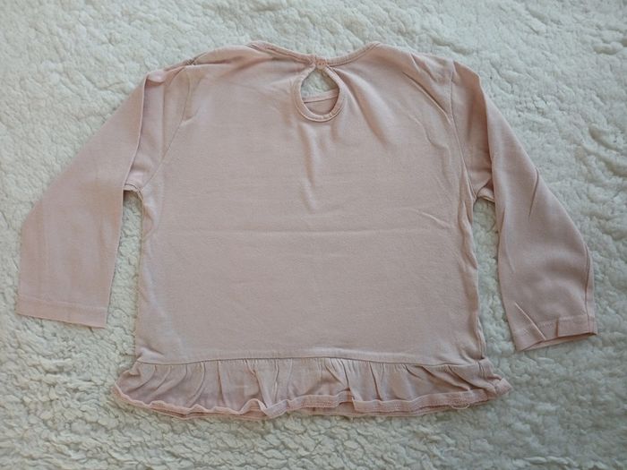 Tee-shirt manches longues fille licorne taille 18 mois - photo numéro 2