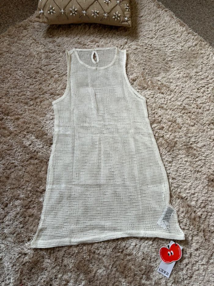 Top casual maille ajourée