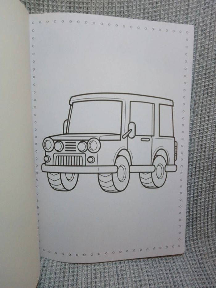 Coloriage 72 pages Véhicule - photo numéro 3