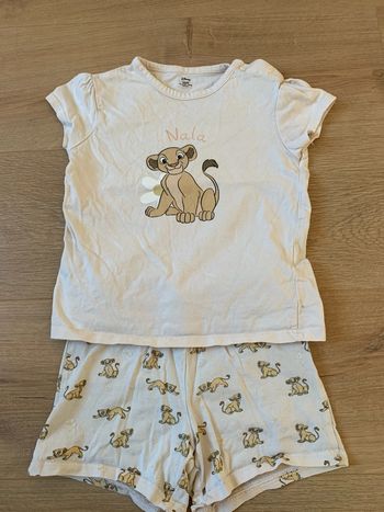 Pyjama short disney 36 mois