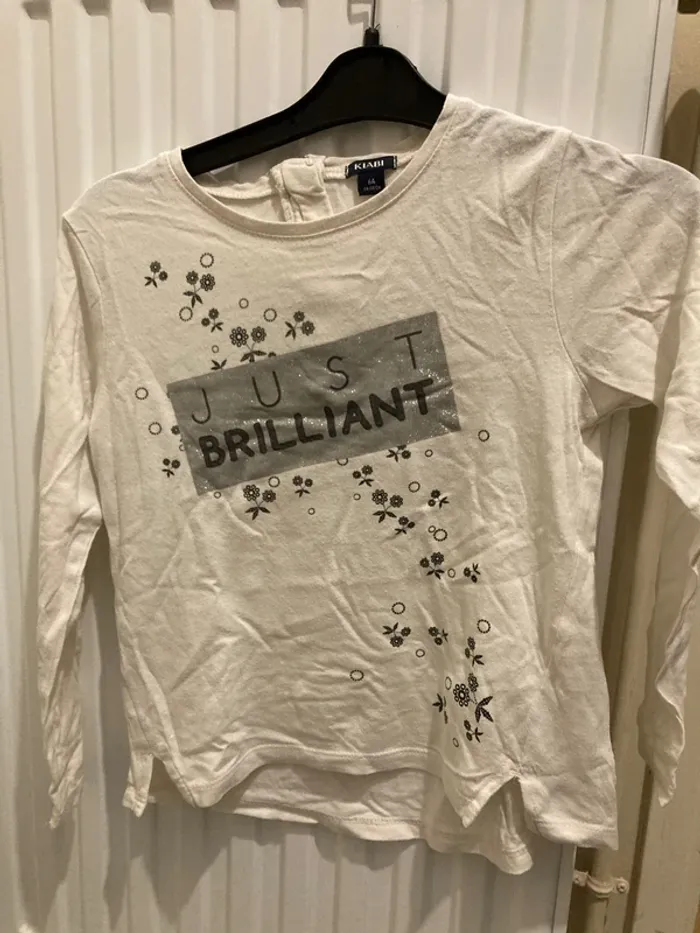 T-shirt manches longues fille 6 ans